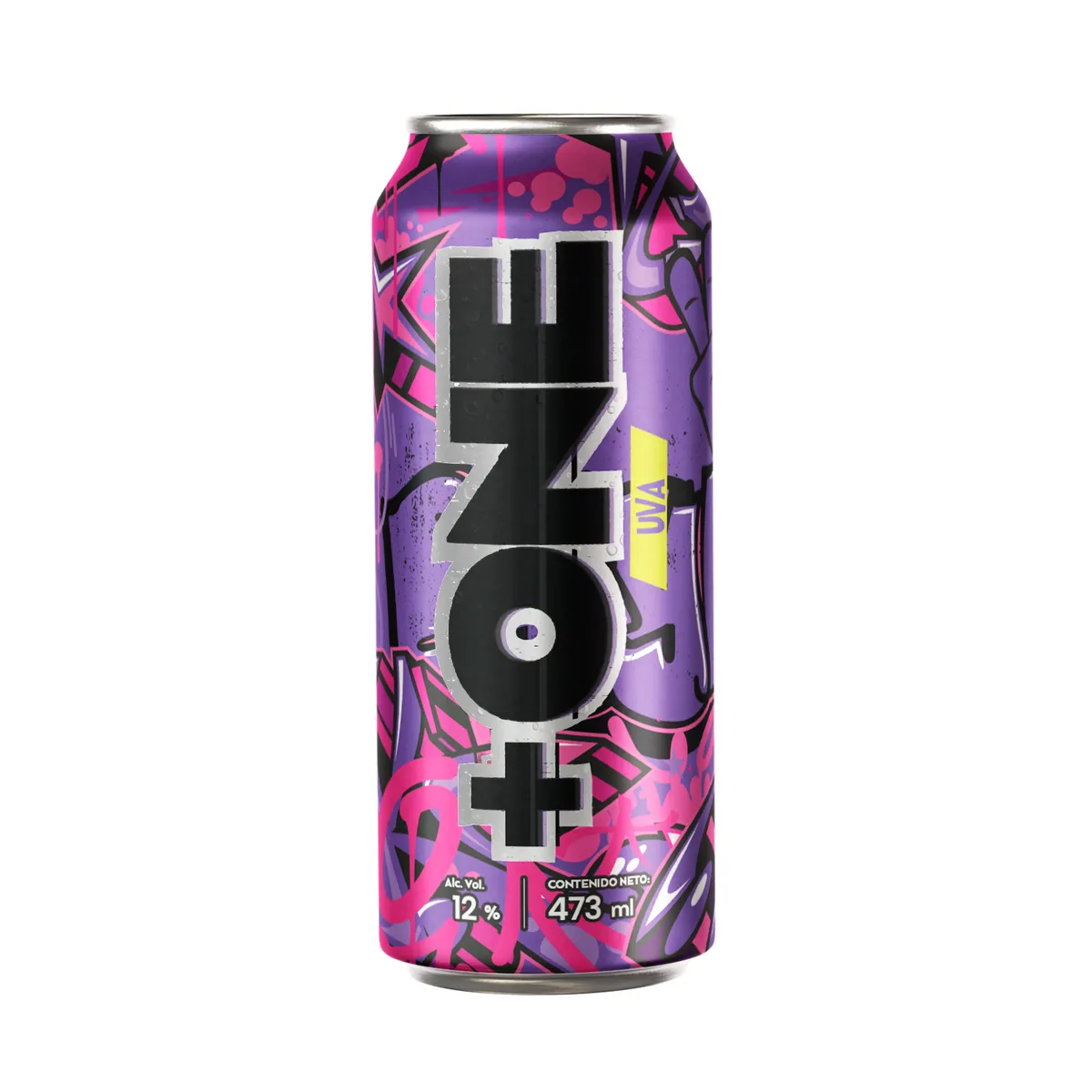 PRECIO UNO - Bebida RTD +One Uva Lata 473 mL