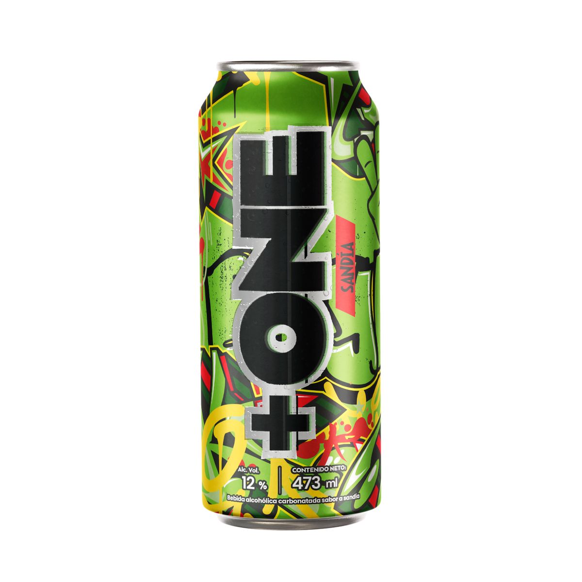 PRECIO UNO - Bebida RTD +One Sandía Lata 473 mL