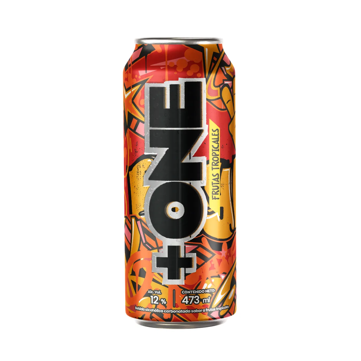 PRECIO UNO - Bebida RTD +One Tropical Lata 473 mL