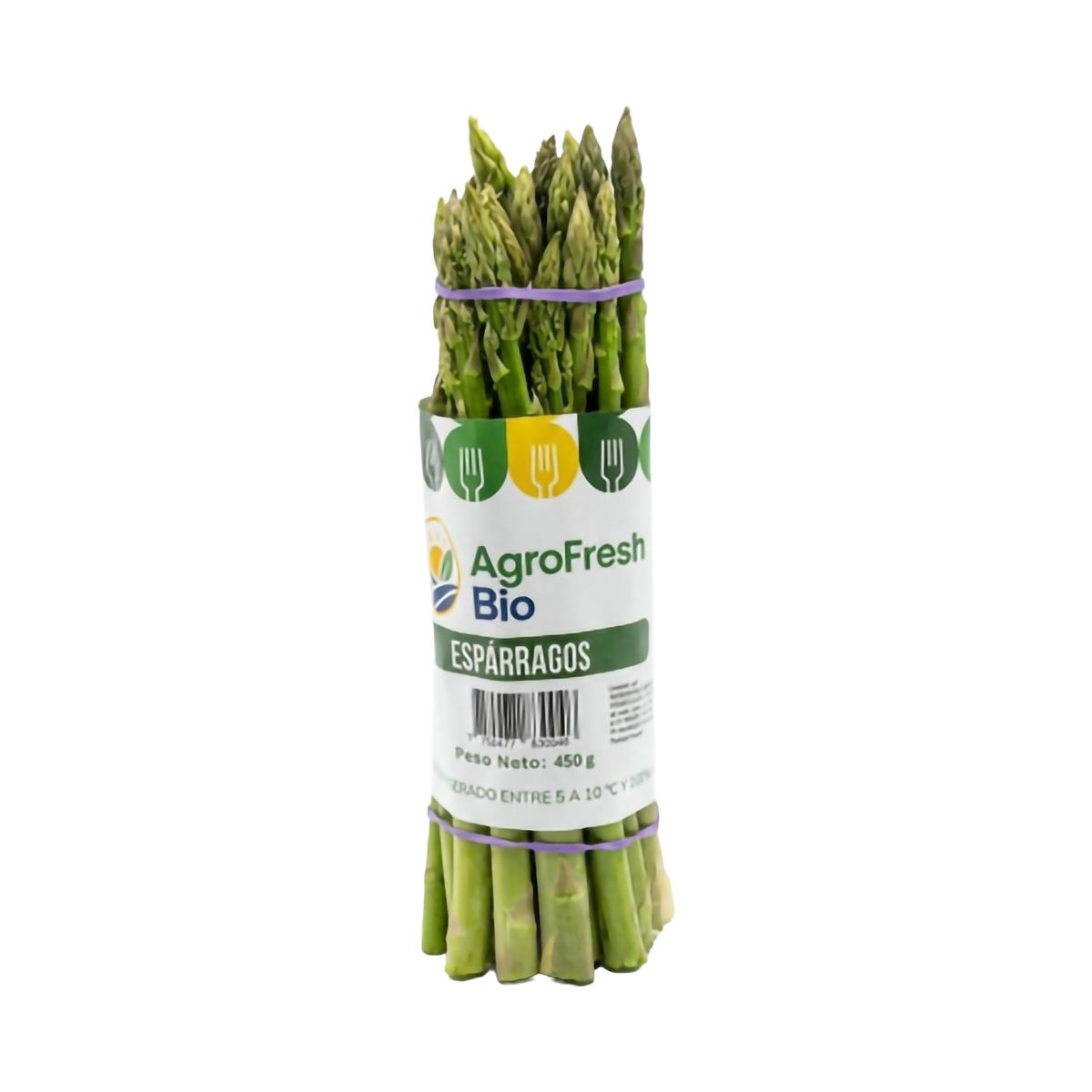 AGROFESH BIO - Atado de Espárragos Agrofresh Bio x 450 g
