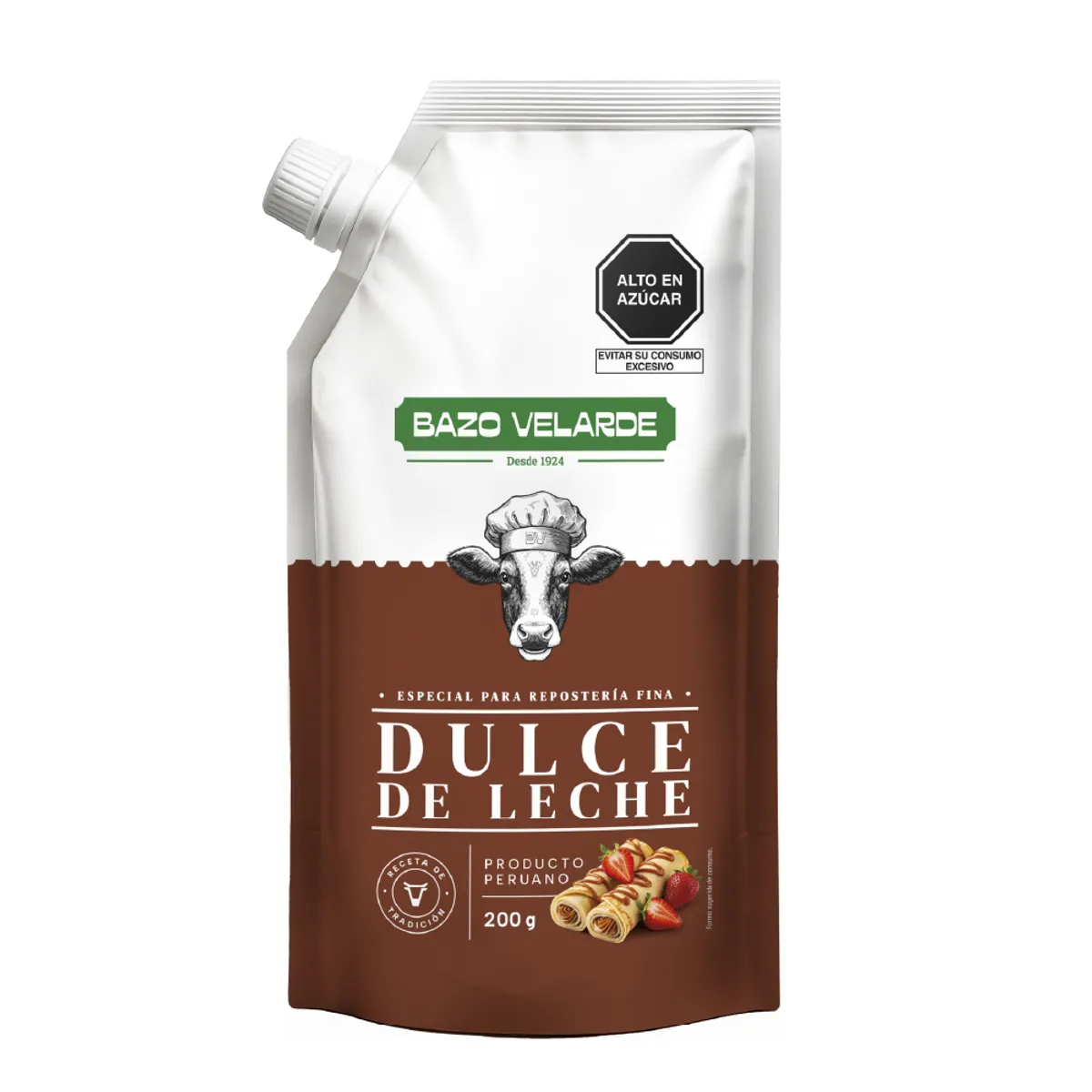 BAZO VELARDE - Dulce de Leche Bazo Velarde Pote 200 g