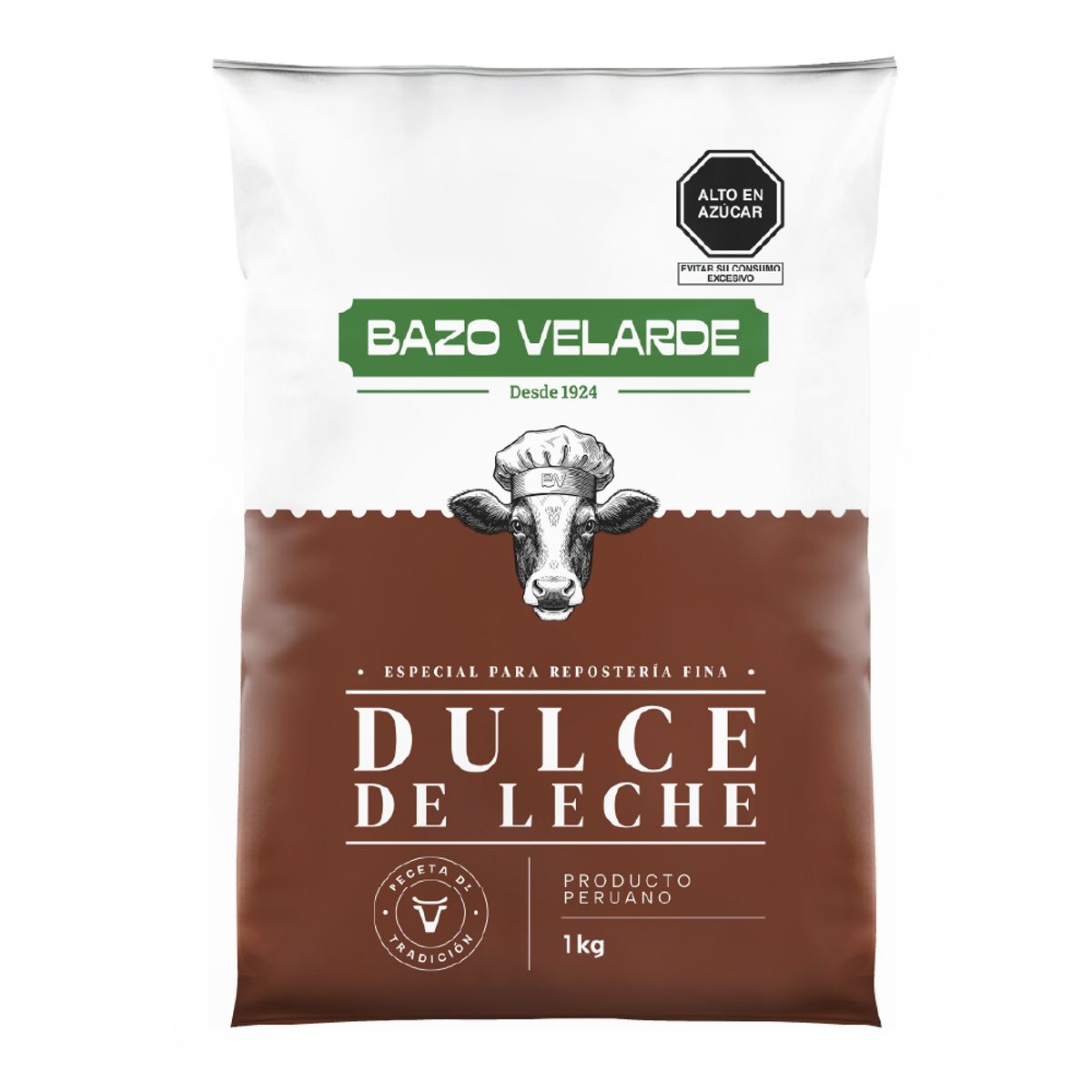 BAZO VELARDE - Dulce de Leche Bazo Velarde Pote 1 Kg