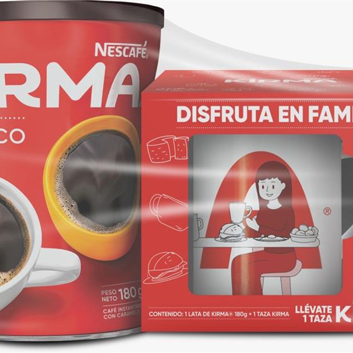 KIRMA - Pack Kirma Clásico Envase 180 g + Taza