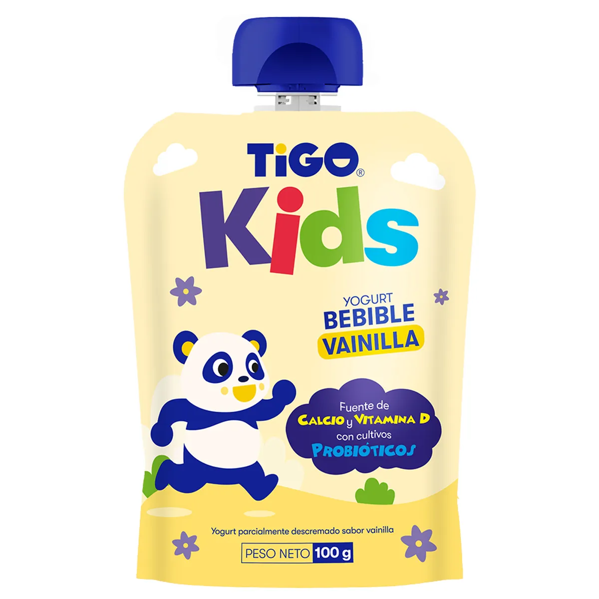 TIGO - Yogurt Bebible Tigo Kids Vainilla Doypack 100 g