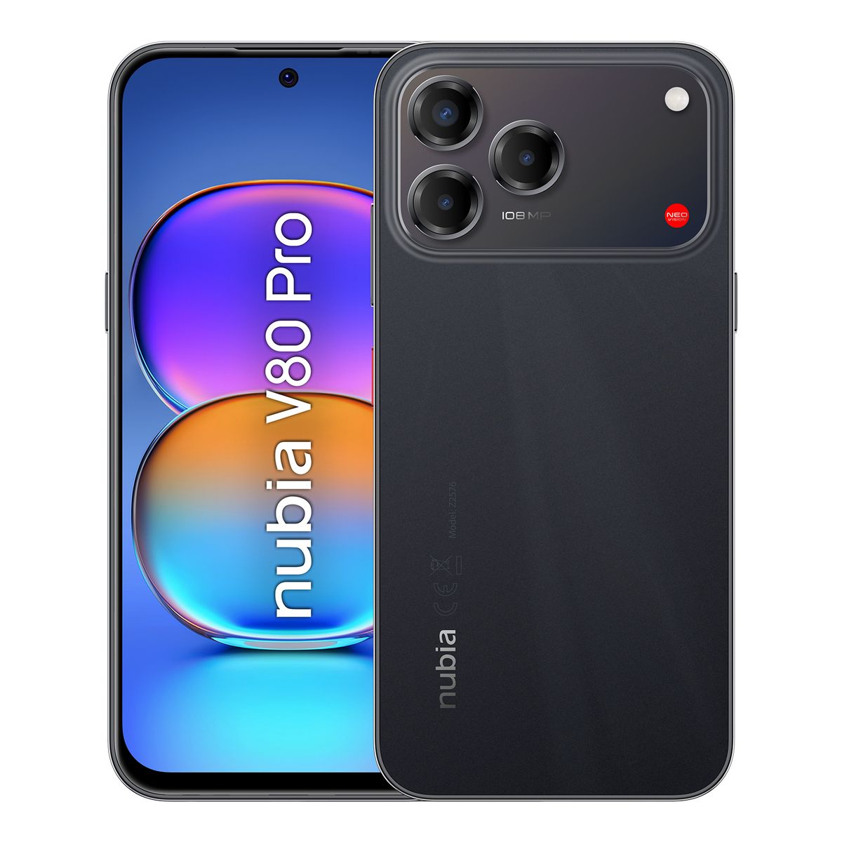 Zte - Smartphone Zte Nubia V80 Pro 8+256Gb Negro