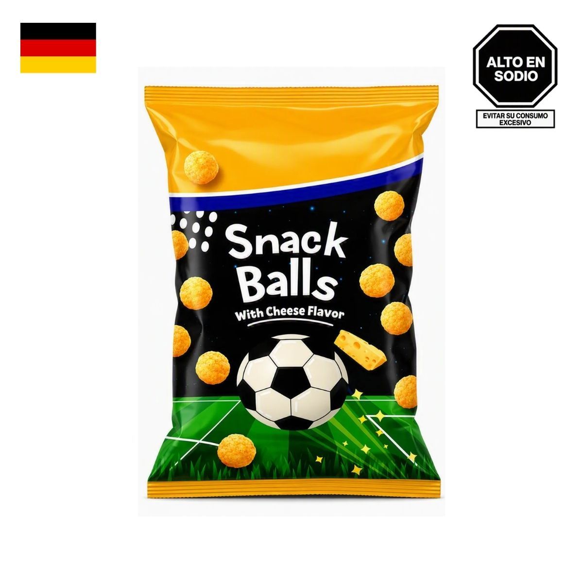 XOX - Snack Corns Nacho Cheese Xox Bolsa 85 g