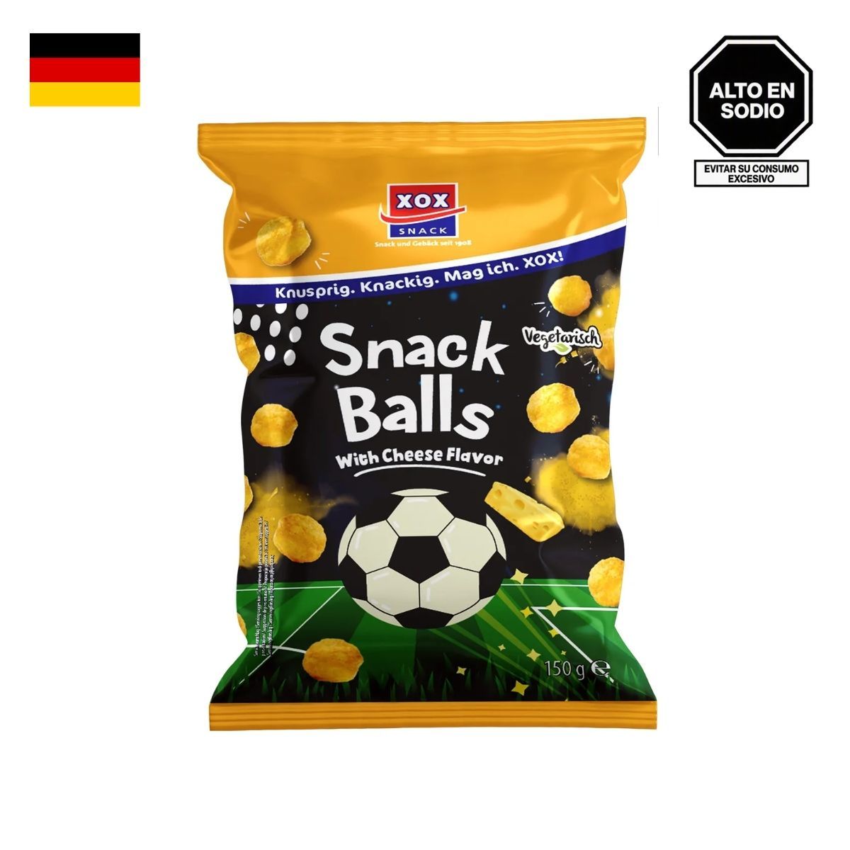 XOX - Snack Balls Cheese Xox Bolsa 150 g