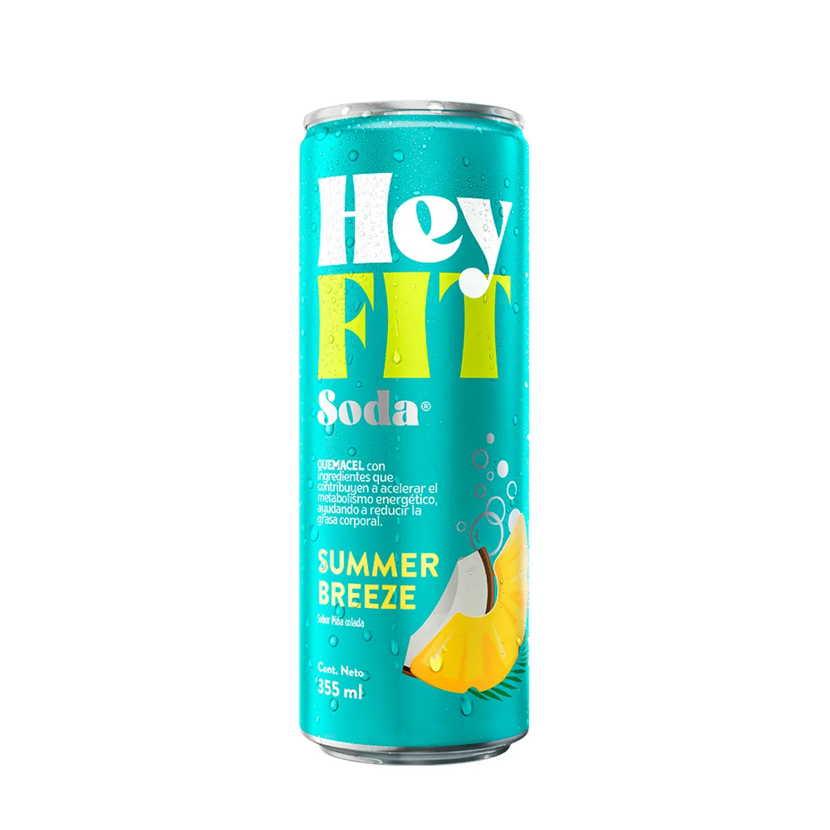 HEY FIT - Bebida Hey Fit Piña Colada Lata 355 mL