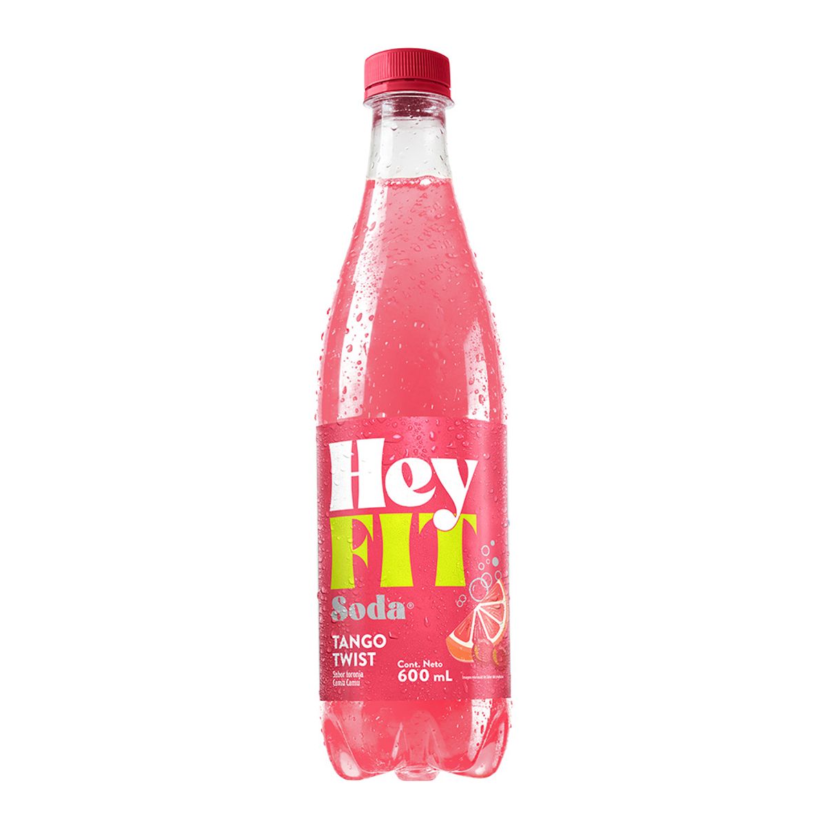 HEY FIT - Bebida Hey Fit Toronja Camu Camu Botella 600 mL