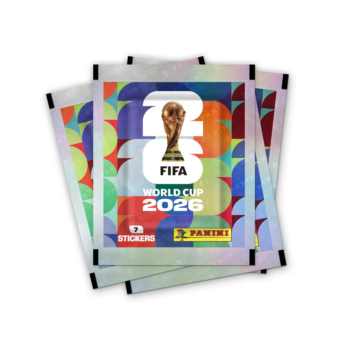 PANINI - Sobre con 7 Figuritas Panini Mundial Fifa 2026