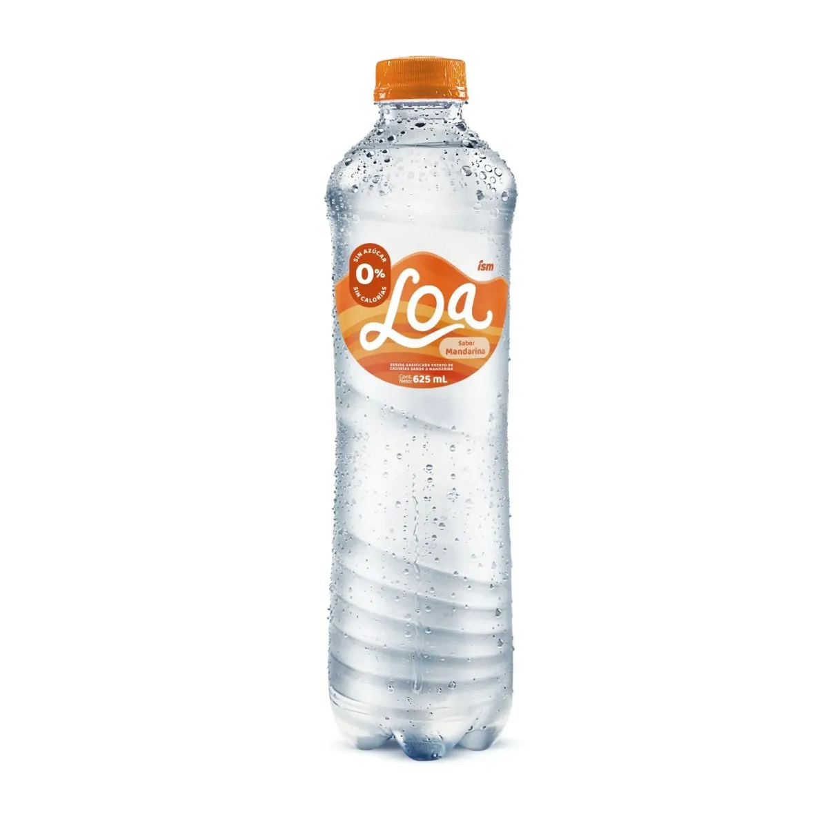 LOA - Agua Loa Sabor Mandarina Botella 625 mL