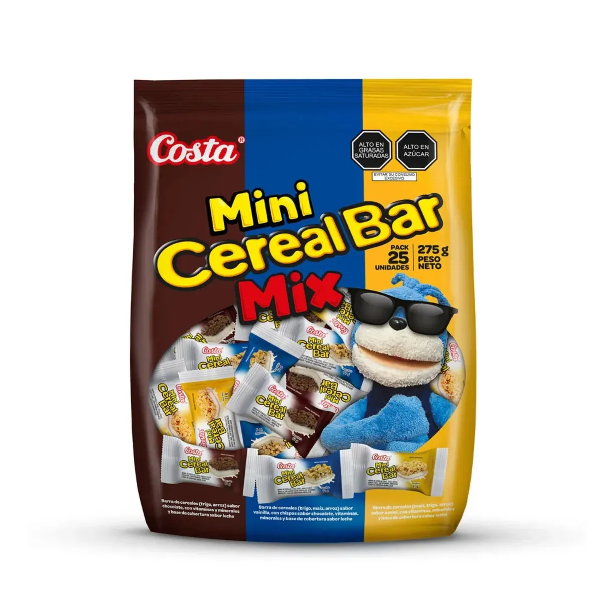 COSTA - Cereal Bar Mini Mix Bolsa 25 Und