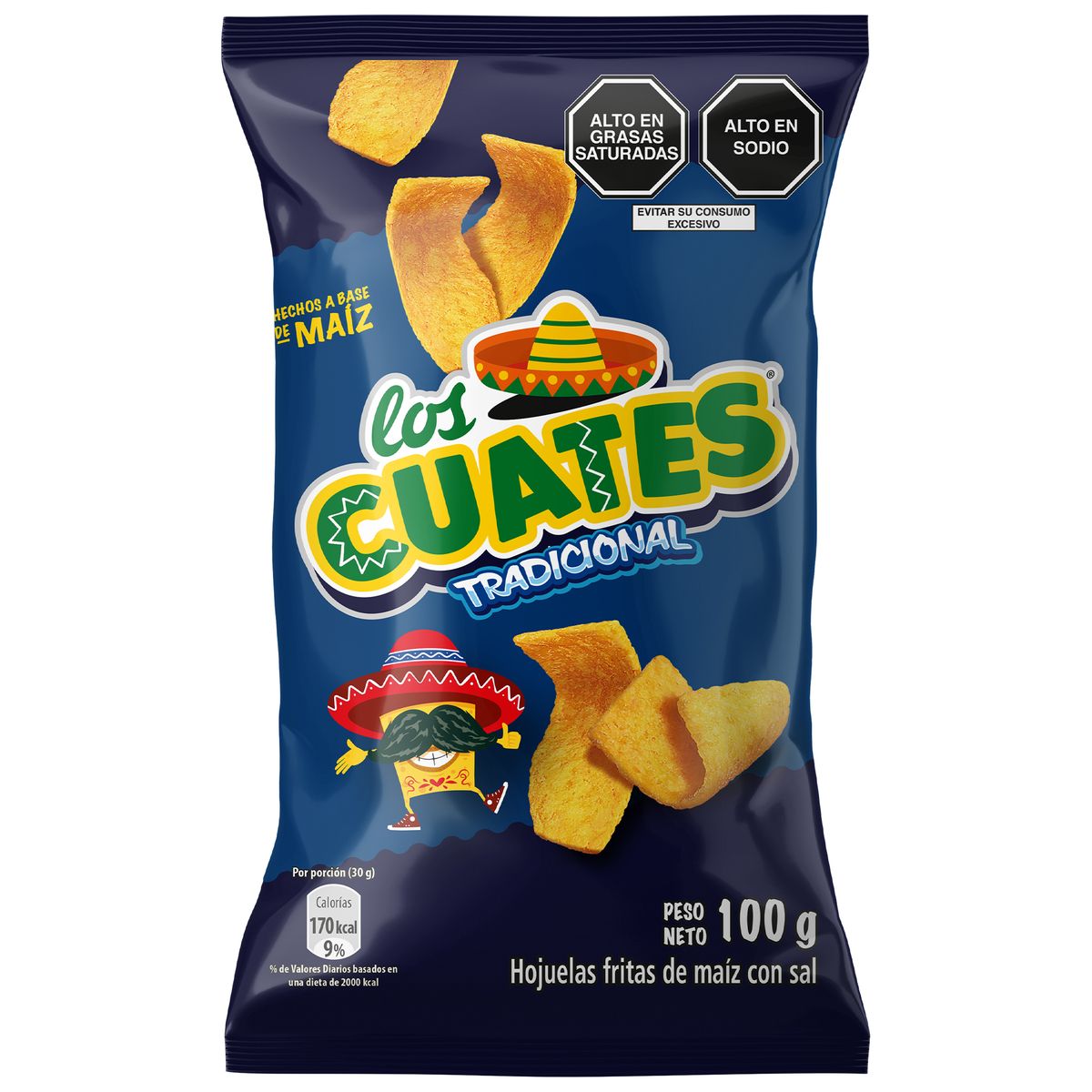 CUATES - Snack Cuates Tradicional Bolsa 100 g