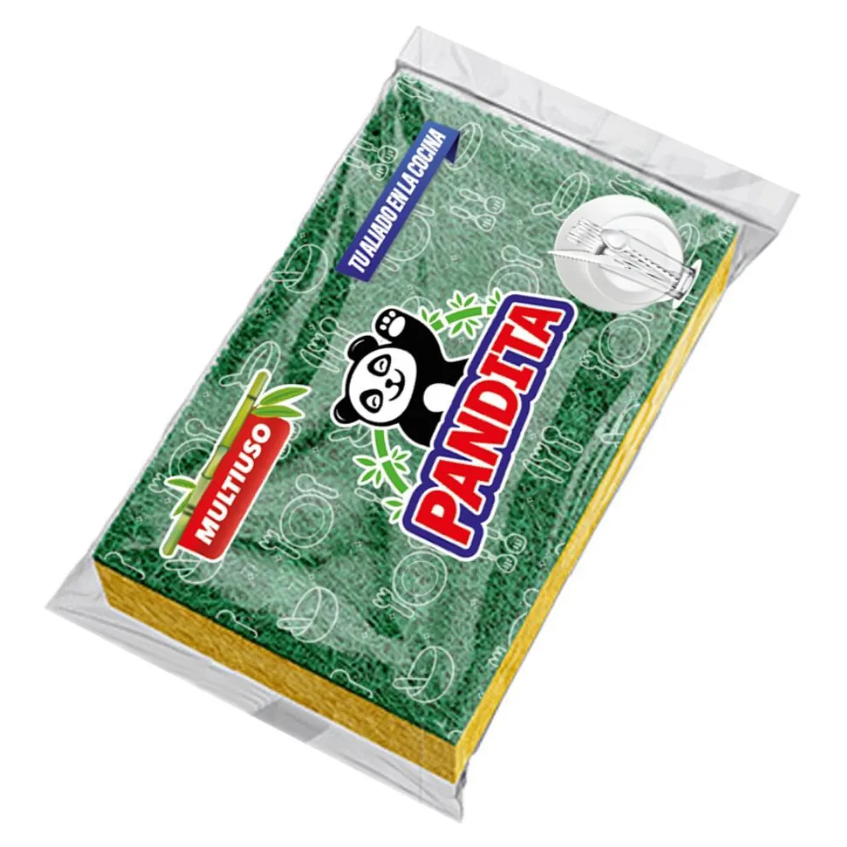 PANDITA - Esponja de Cocina Multiuso Pandita