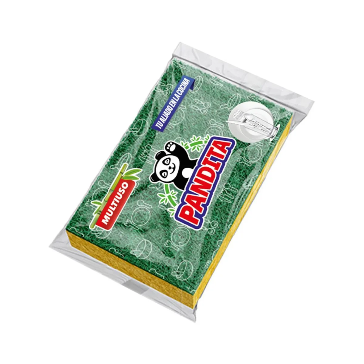 PANDITA - Esponja de Cocina Multiuso Pandita