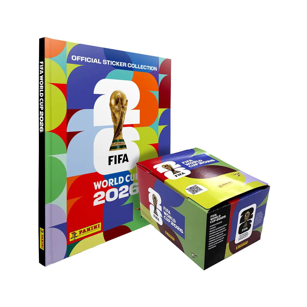 PANINI - Pack Álbum Tapa Dura + Paquetón 104 Sobres Mundial Fifa 2026