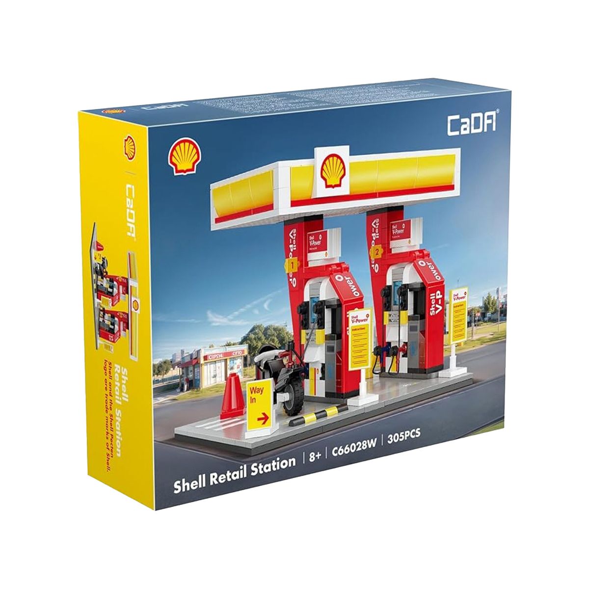  - Shell Mini Gas Station 305 Pzas