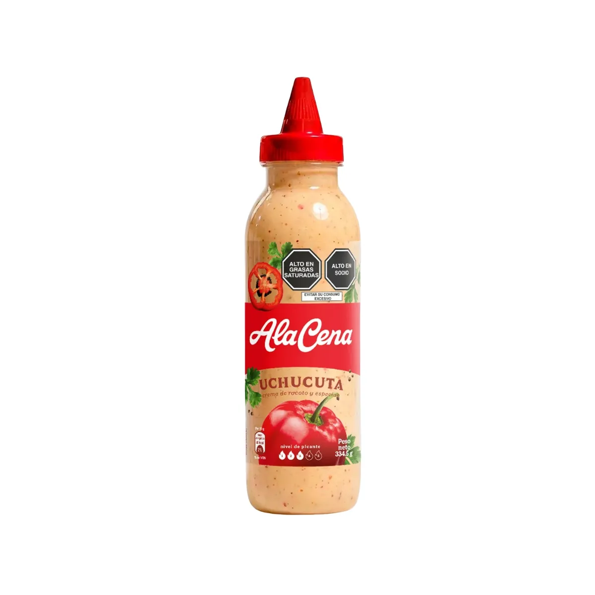 ALACENA - Crema de Rocoto Uchucuta Alacena Envase 334.5 g