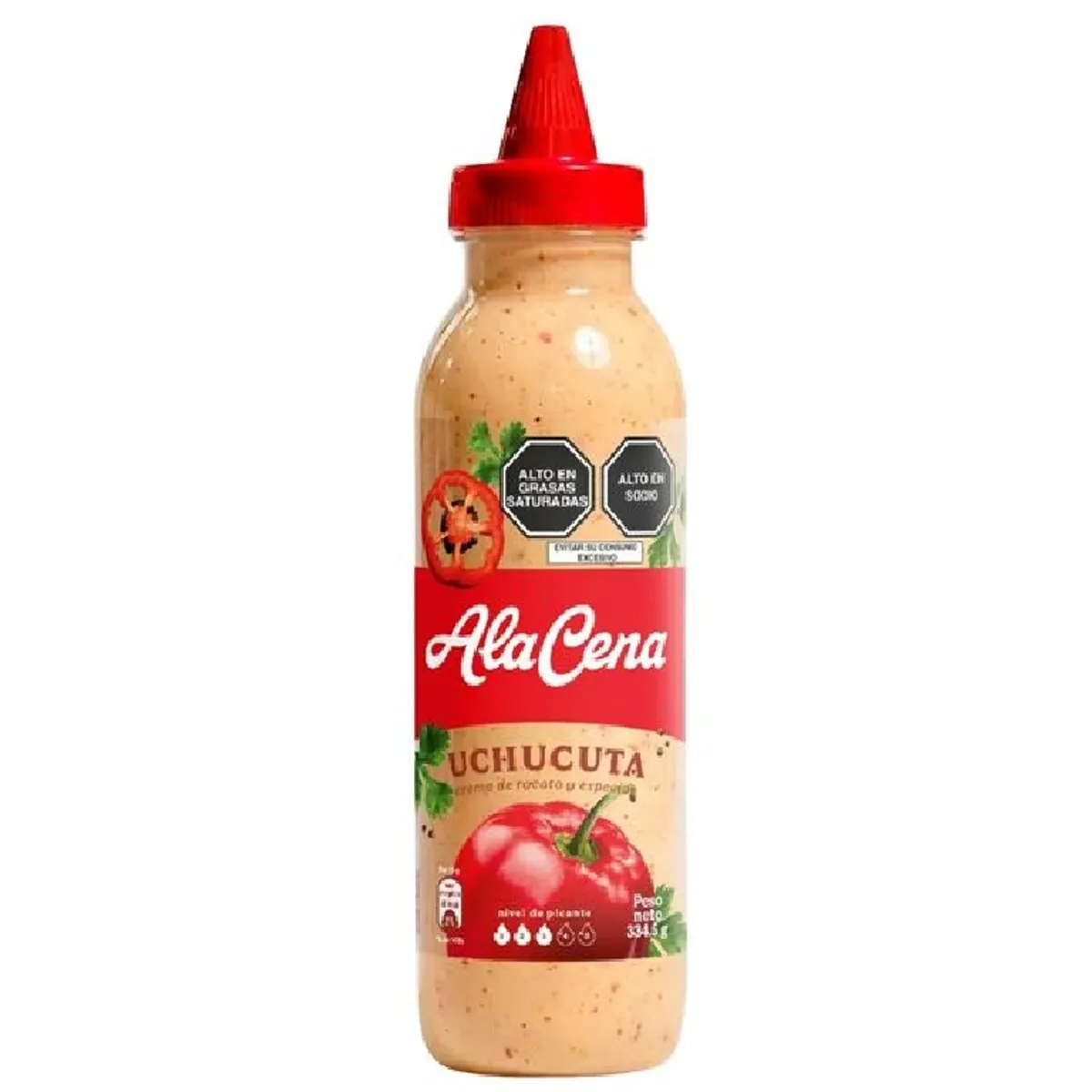 ALACENA - Crema de Rocoto Uchucuta Alacena Envase 334.5 g