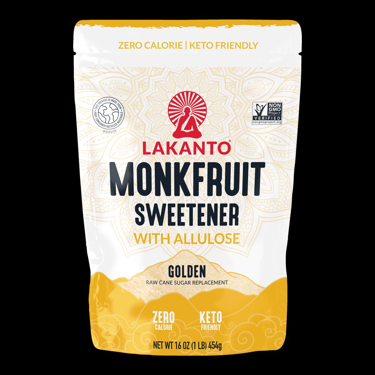 LAKANTO - Endulzante Lakanto Alulosa Golden Doypack 454 g