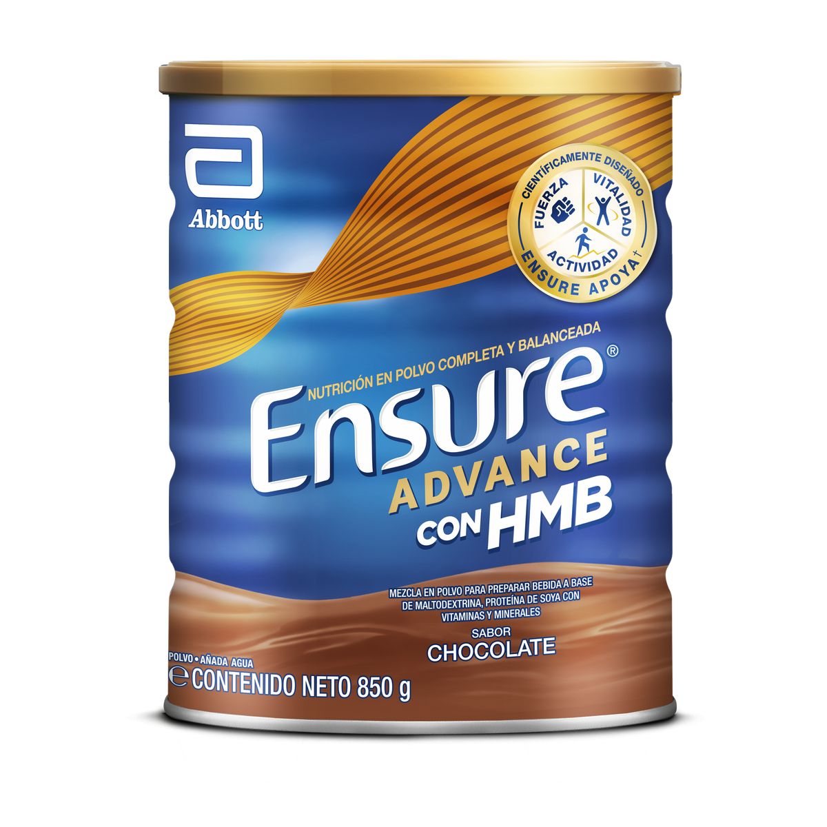 ENSURE - Suplemento Ensure Chocolate Lata 850 g