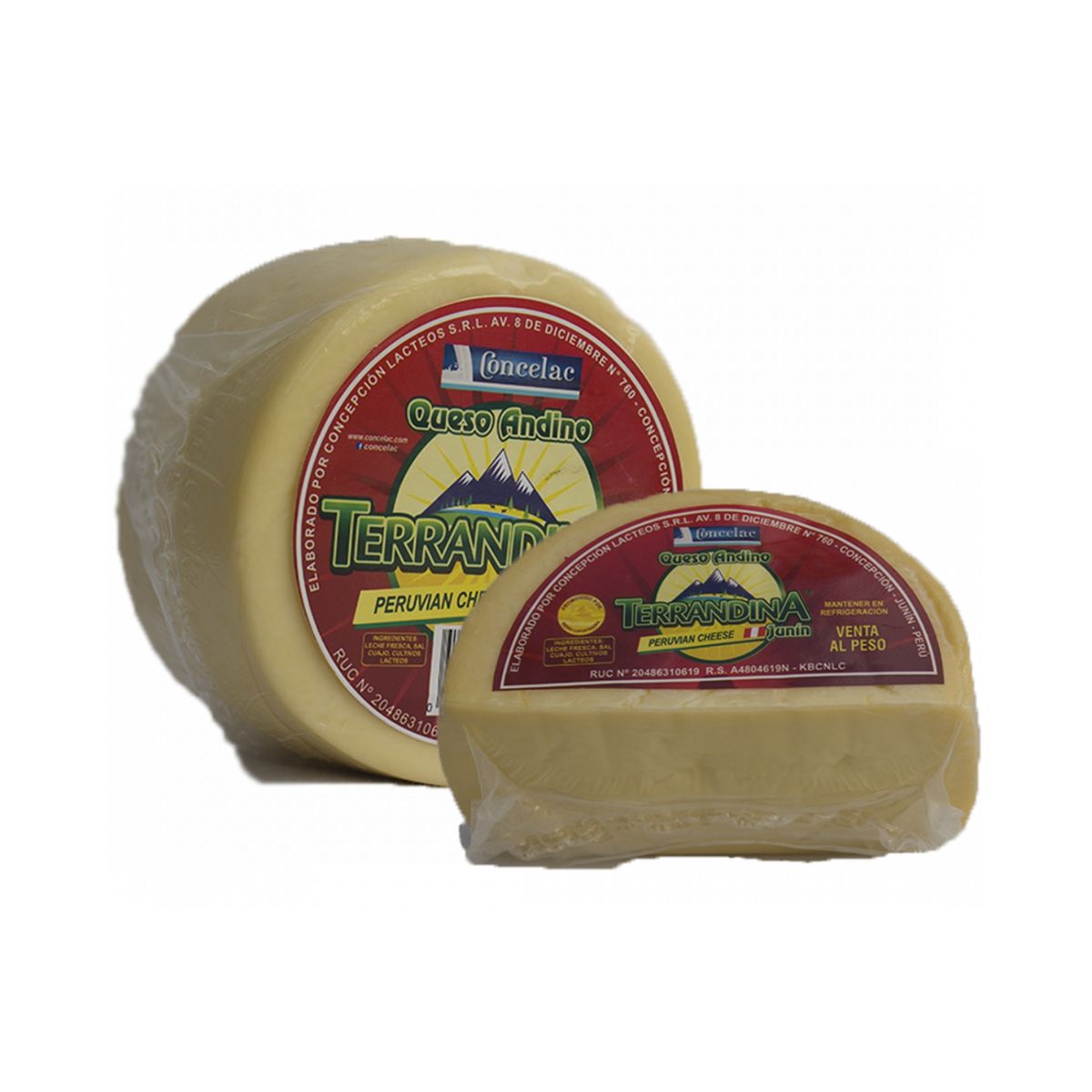  - Queso Andino Terrandina Concelac x Kg