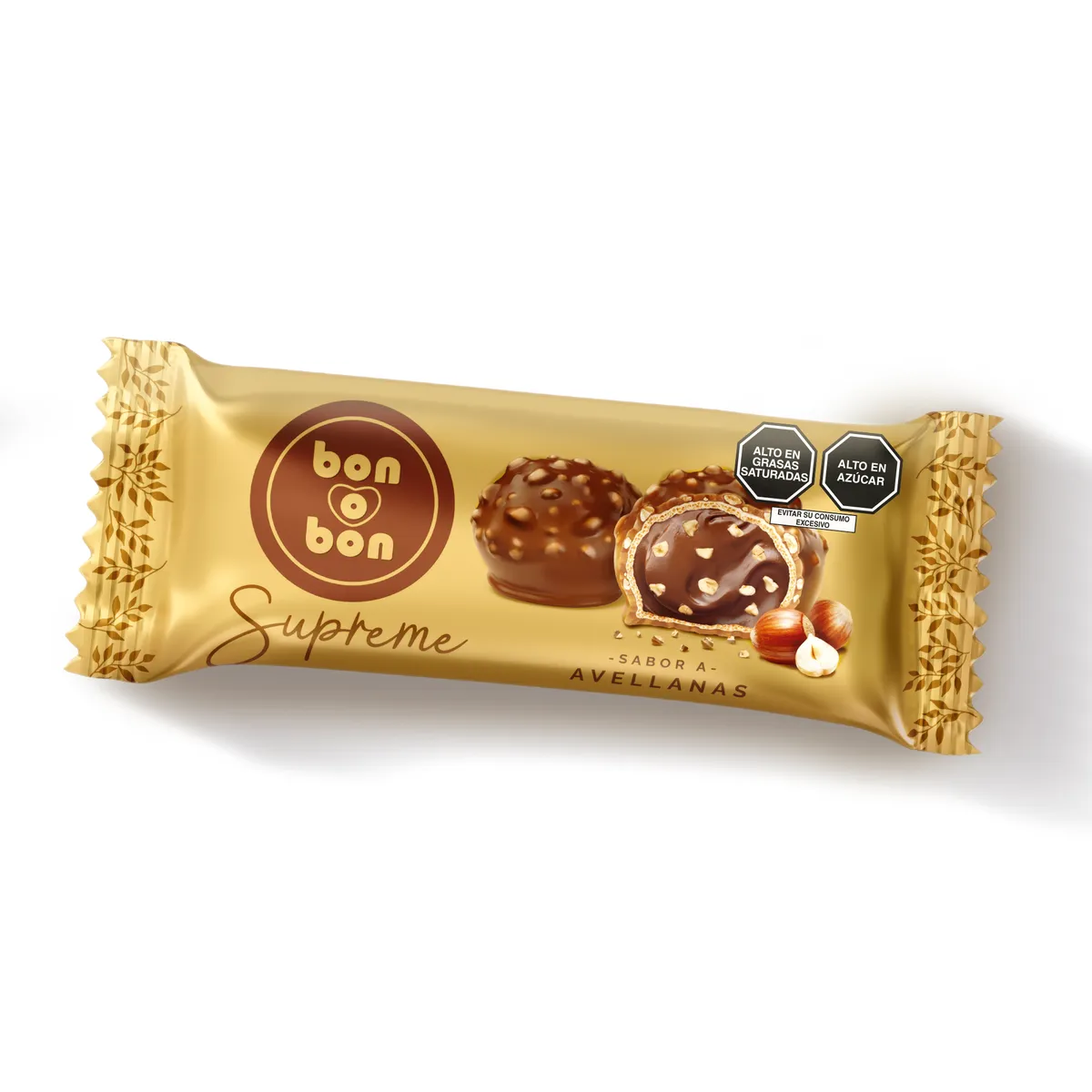 BON O BON - Bombones Bon O Bon Supreme Avellanas Empaque 36 g