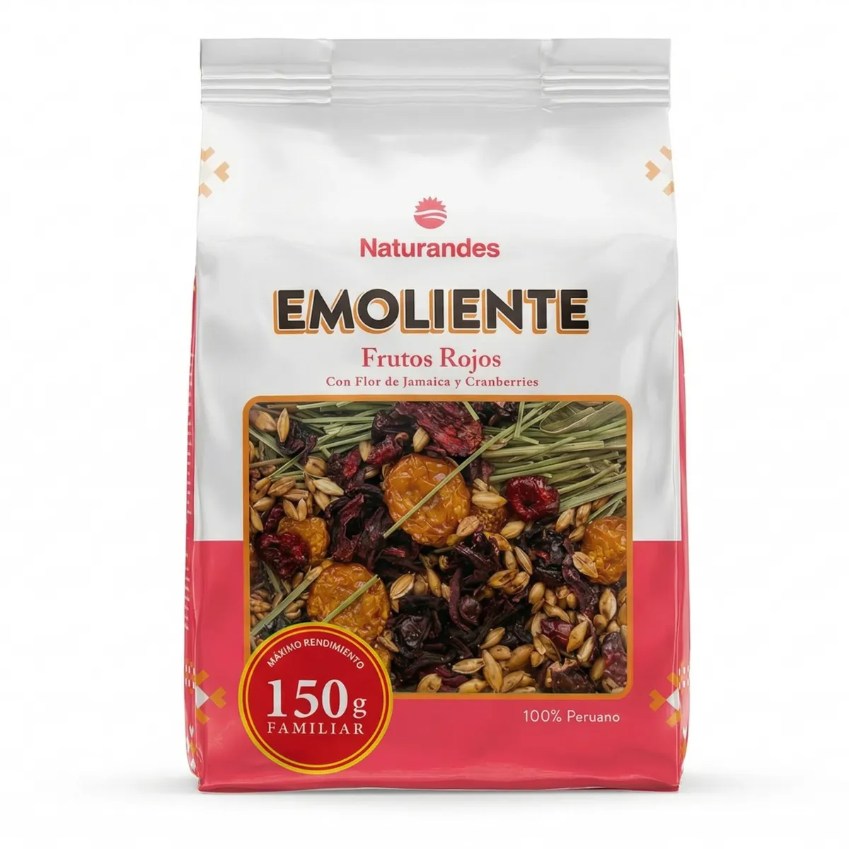 NATURANDES - Emoliente Naturandes Frutos Rojos Bolsa 150 g