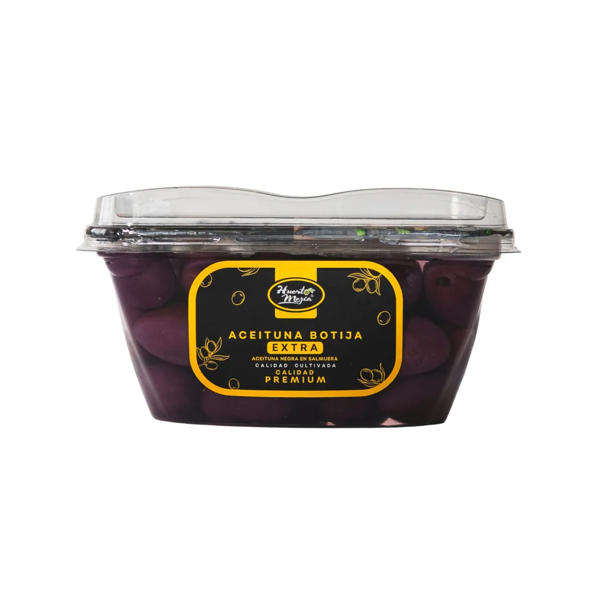 HUERTO MEJIA - Aceituna Botija Extra Huerto Mejía Empaque 250 g