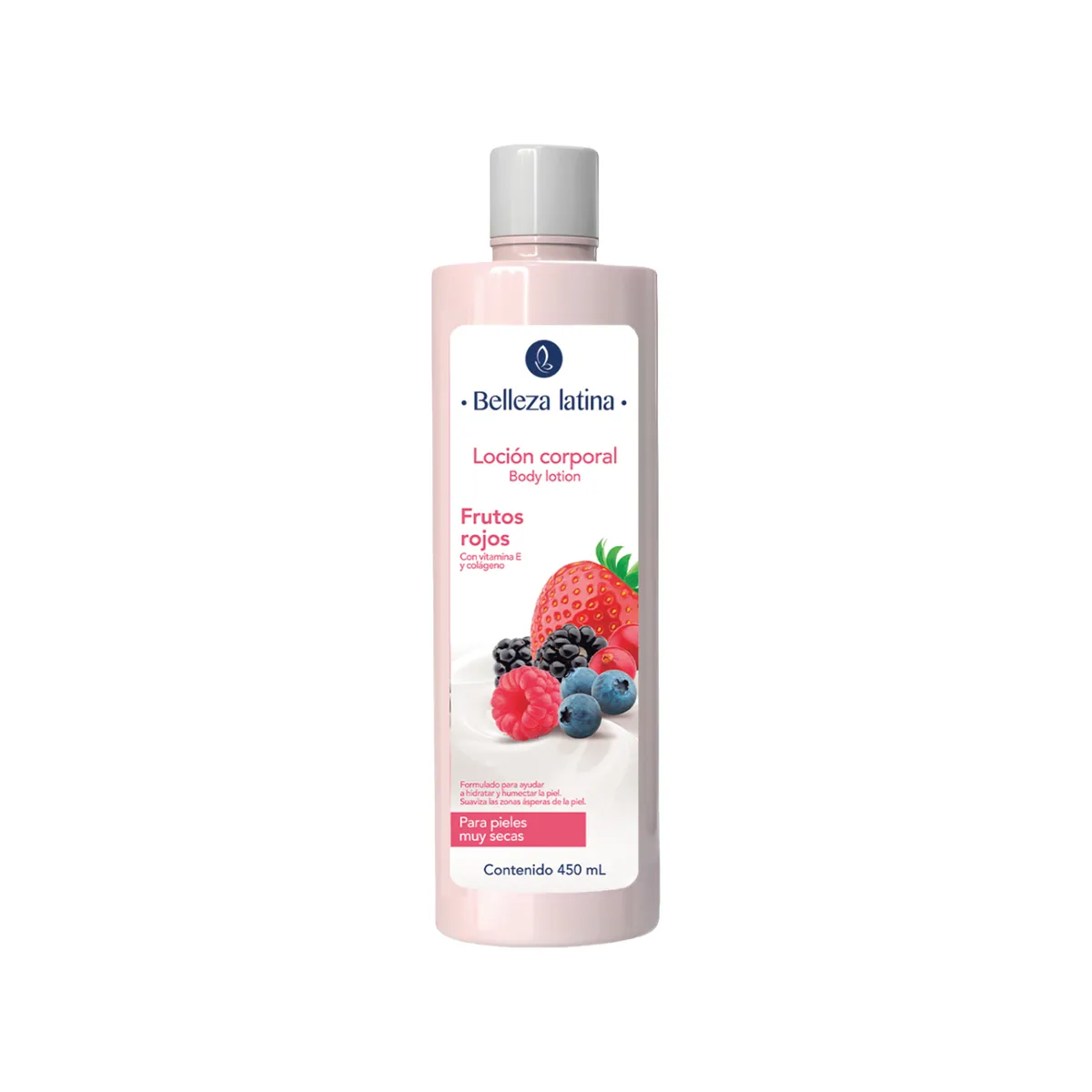MADISON - Body Lotion Madison Frutos Rojos Botella 450 mL