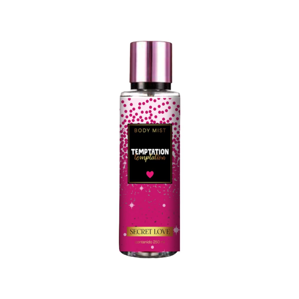 SECRET LOVE - Body Mist Secret Love Temptation Botella 250 mL