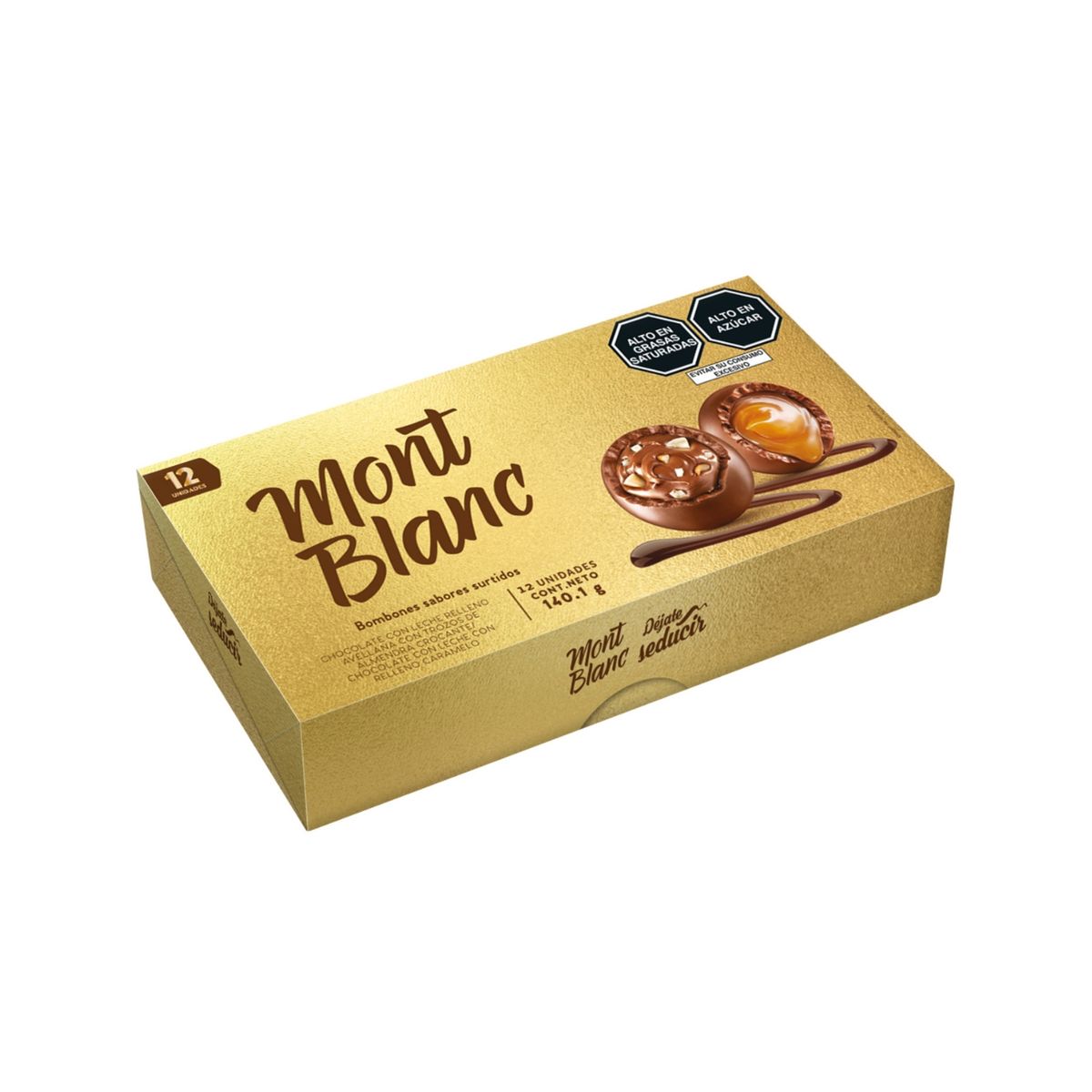 MONTBLANC - Bombones Montblanc Surtidos Display 140.1 g