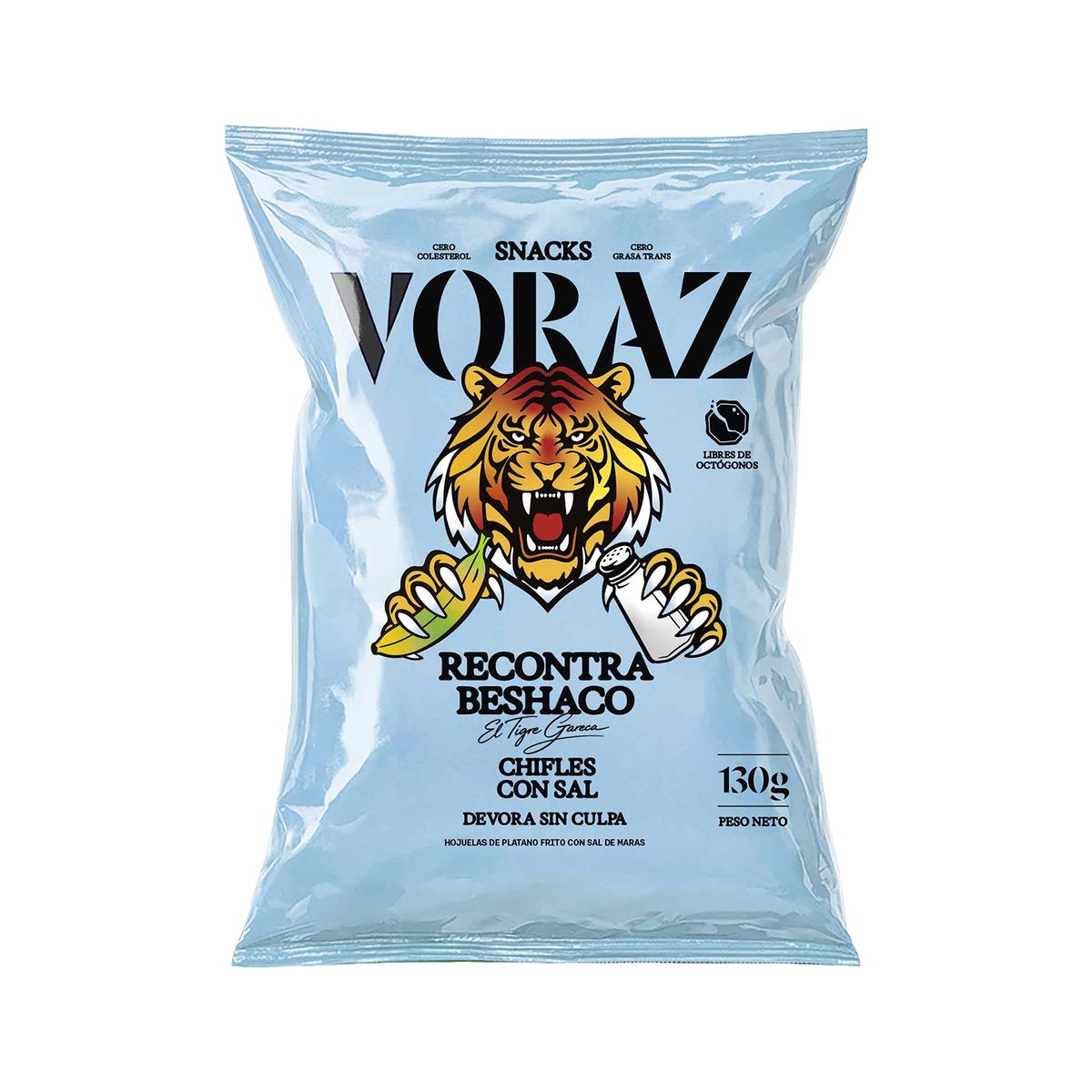 VORAZ - Chifles Voraz Sal De Maras Bolsa 130 g