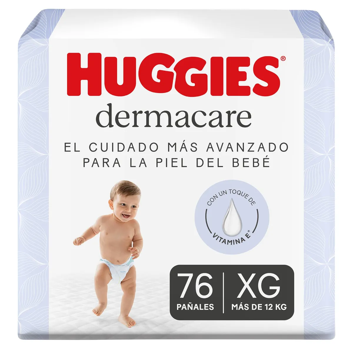 HUGGIES - Pañales Huggies Dermacare Talla XG Empaque 76 Und