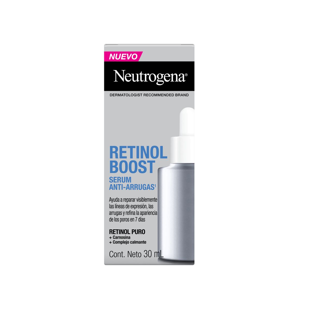 NEUTROGENA - Serum Antiarrugas Retinol Boost Neutrogena Botella 30 mL