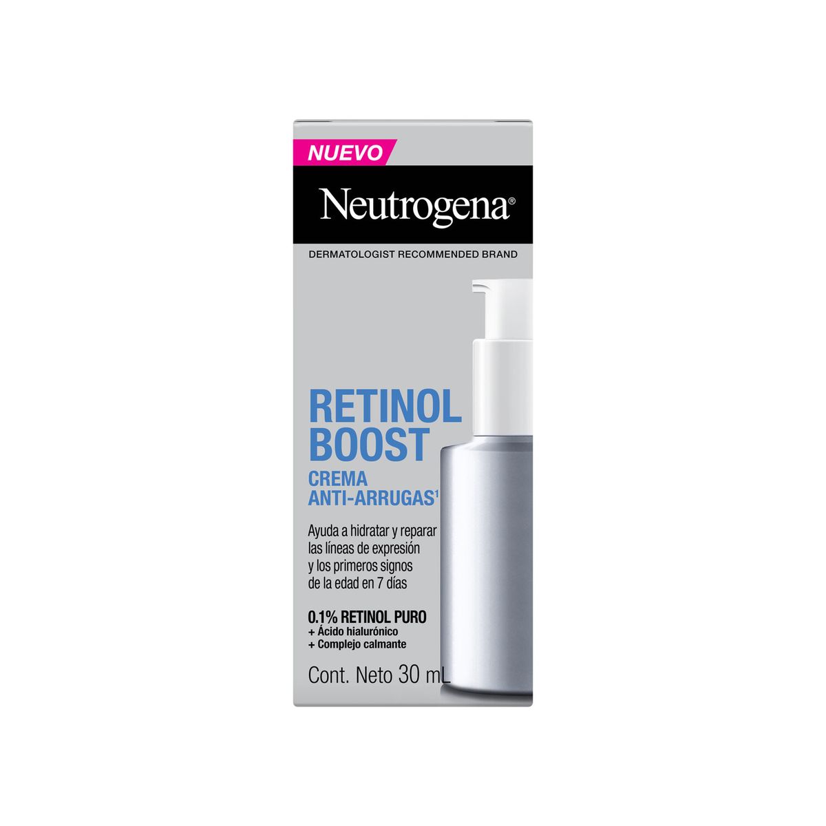 NEUTROGENA - Crema Antiarrugas Retinol Boost Neutrogena Botella 30 mL