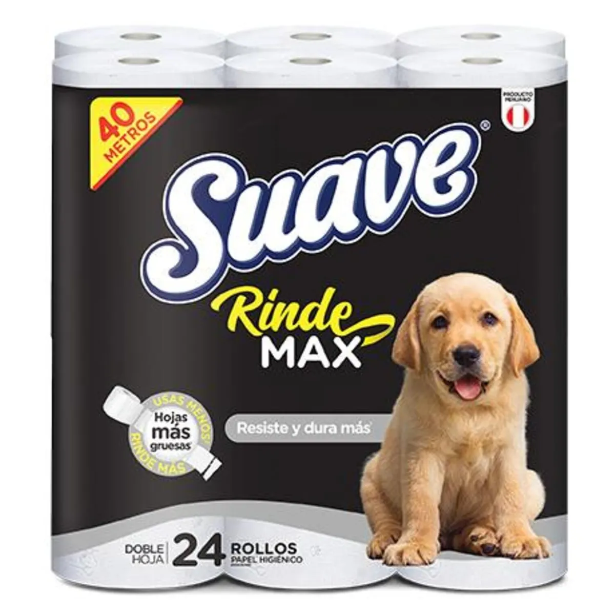 SUAVE - Papel Higiénico Suave Rindemax Empaque 24 Und
