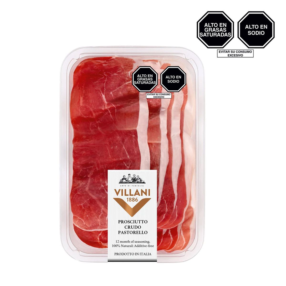 VILLANI - Prosciutto Villani Pastorello Empaque 70 g