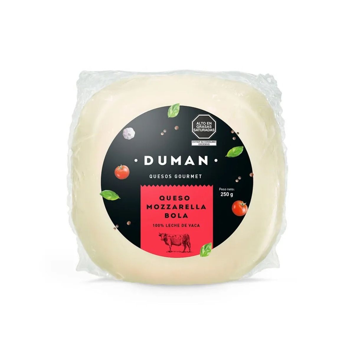 DUMAN - Queso Mozzarella Bola Duman Empaque 250 g