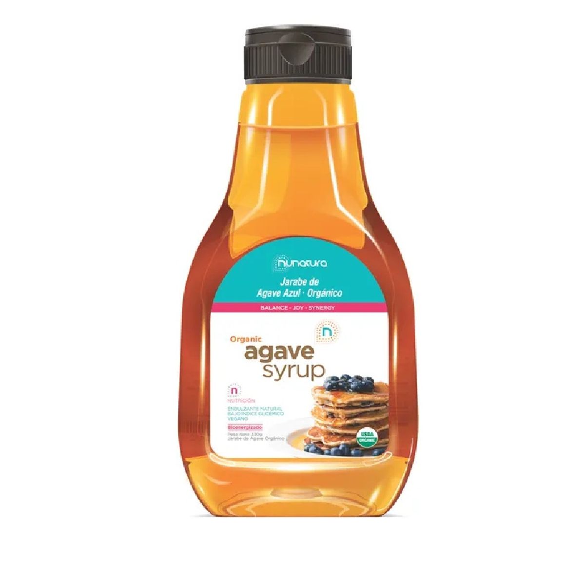 NUNATURA - Jarabe de Agave Orgánico Nunatura Botella 330 g