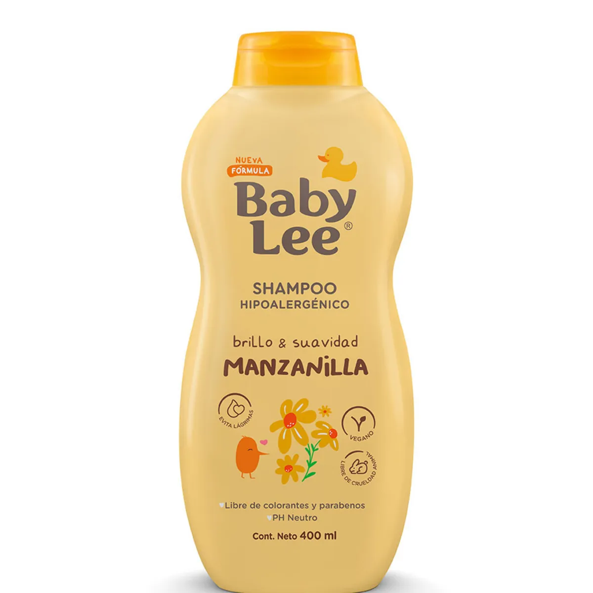  - Shampoo BabyLee Manzanilla Botella 400 mL