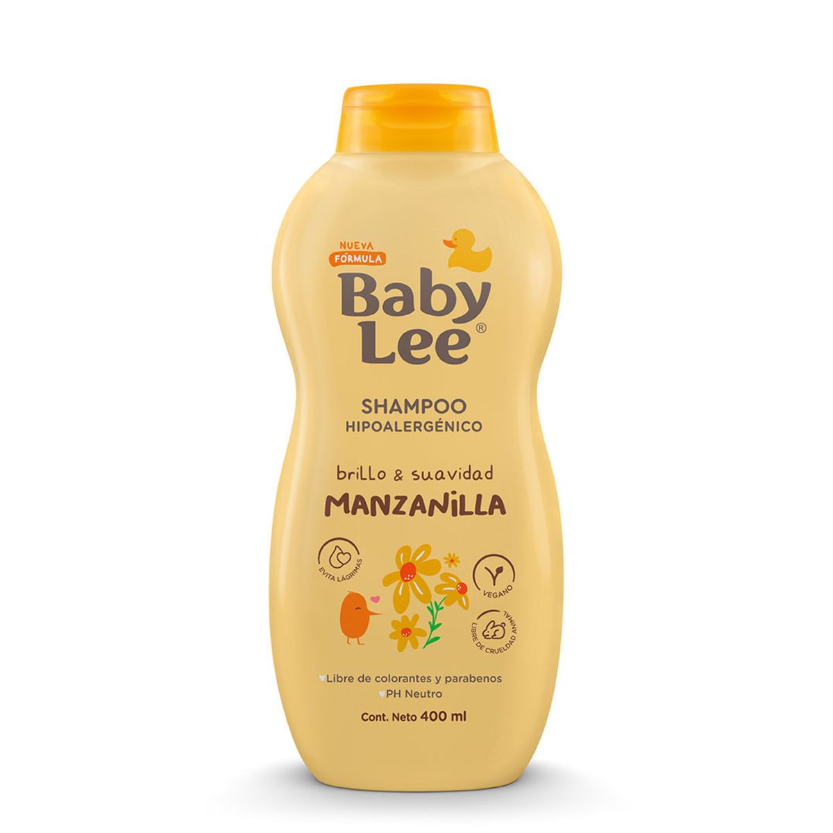  - Shampoo BabyLee Manzanilla Botella 400 mL