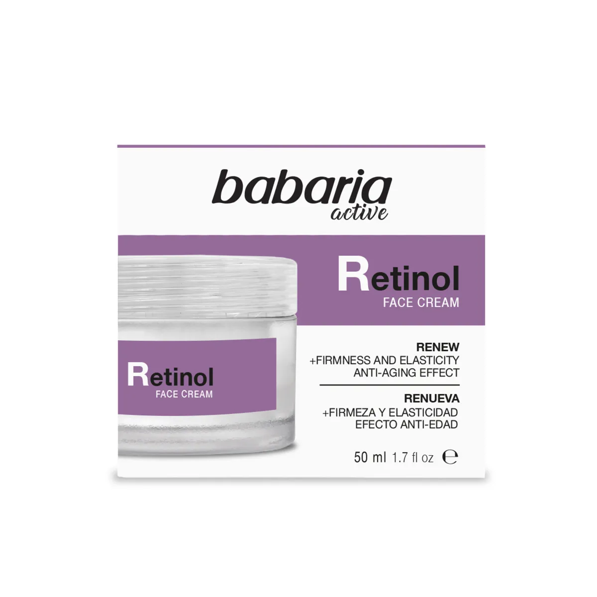 BABARIA - Crema Antiarrugas Babaria Retinol Envase 50 mL