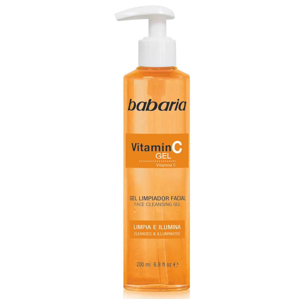 BABARIA - Gel Limpiador Babaria Vitamina C Botella 200 mL
