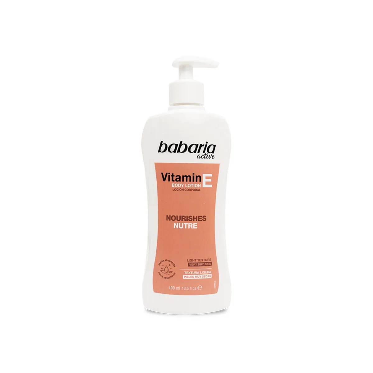 BABARIA - Loción Corporal Babaria Vitamina E Botella 400 mL