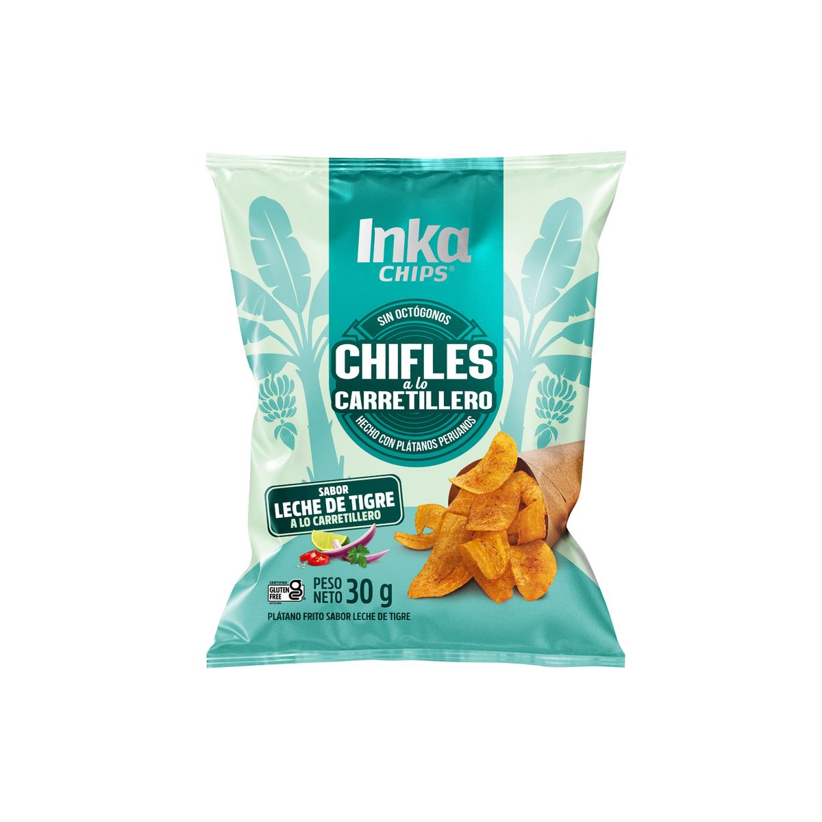 INKA CHIPS - Chifles a lo Carretillero Inkachips Bolsa 30 g