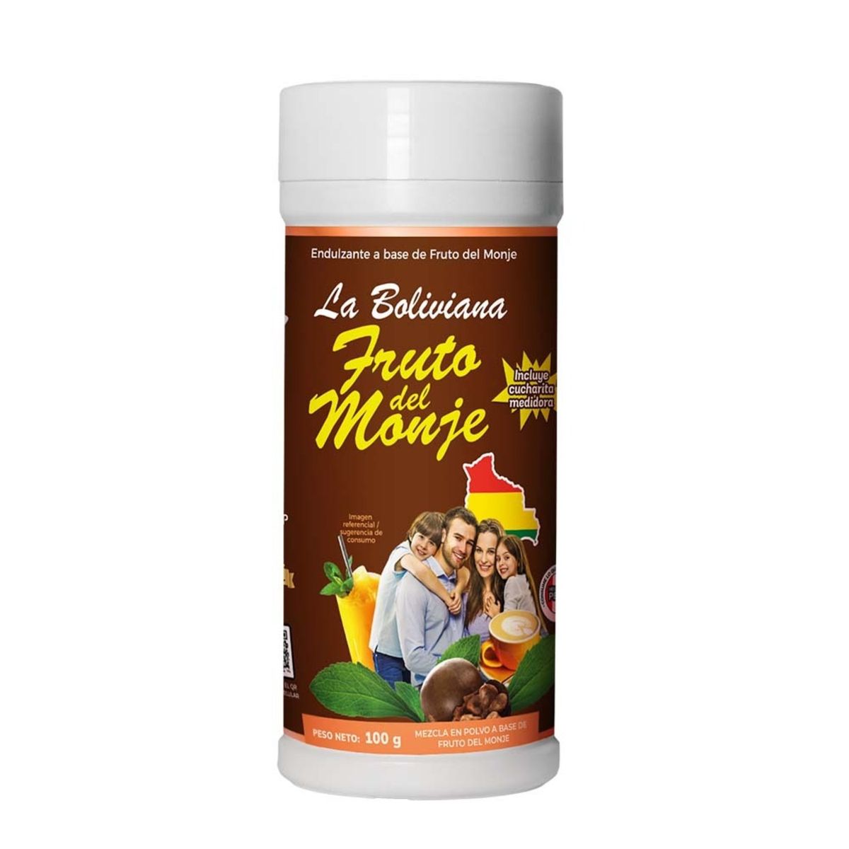 LA BOLIVIANA - Endulzante La Boliviana Fruto del Monje Envase 100 g