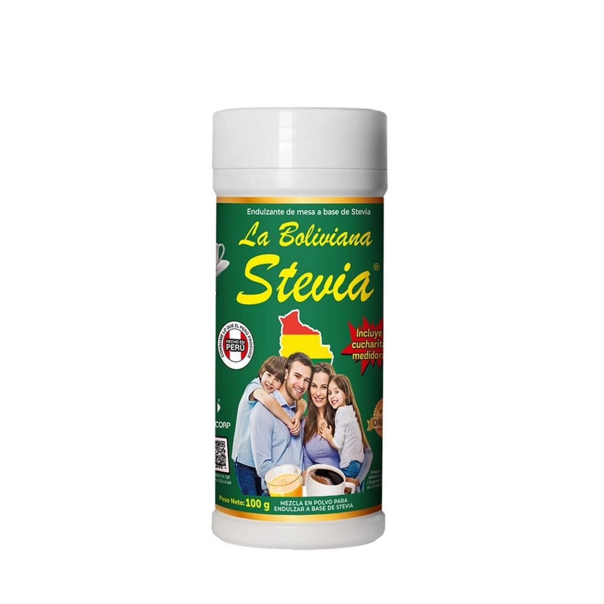 LA BOLIVIANA - Endulzante La Boliviana Stevia Envase 100 g