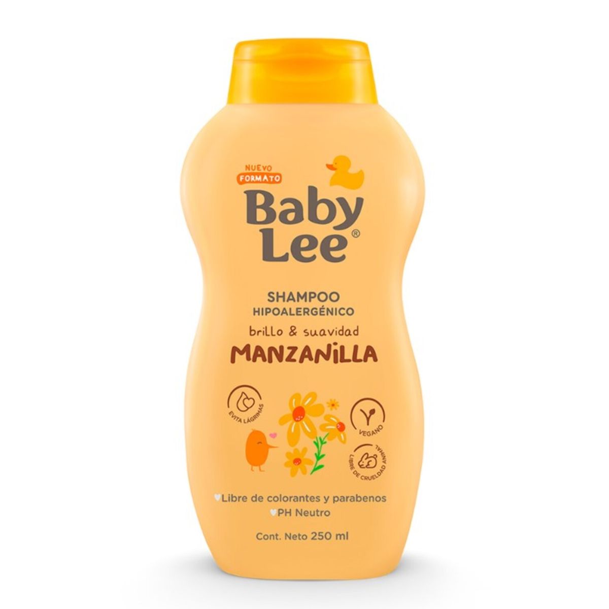  - Shampoo BabyLee Manzanilla Botella 250 mL