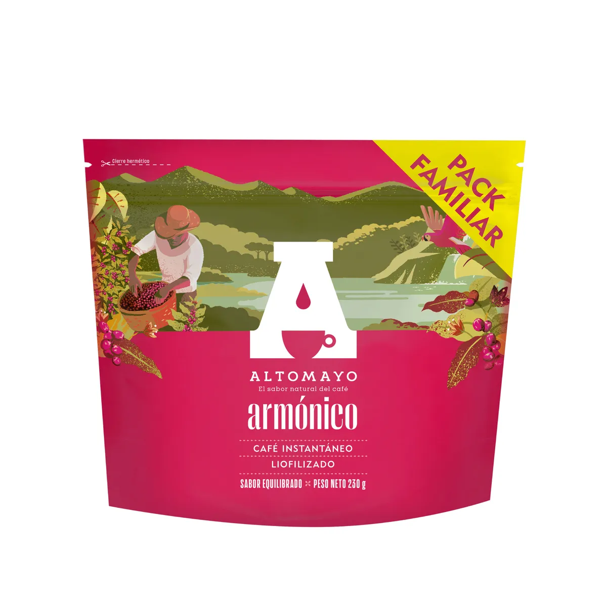 ALTOMAYO - Café Instantáneo Altomayo Armónico Doypack 230 g